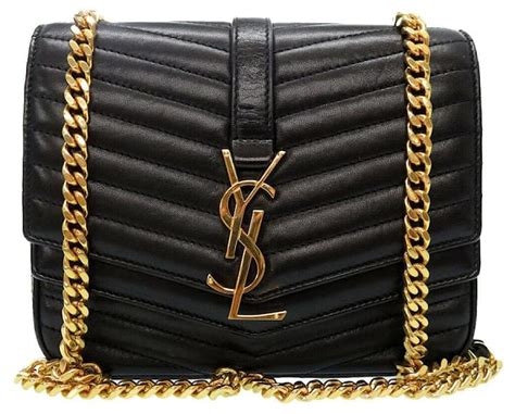 yves saint laurent sac noir bandouliere|sac de sainte laurent.